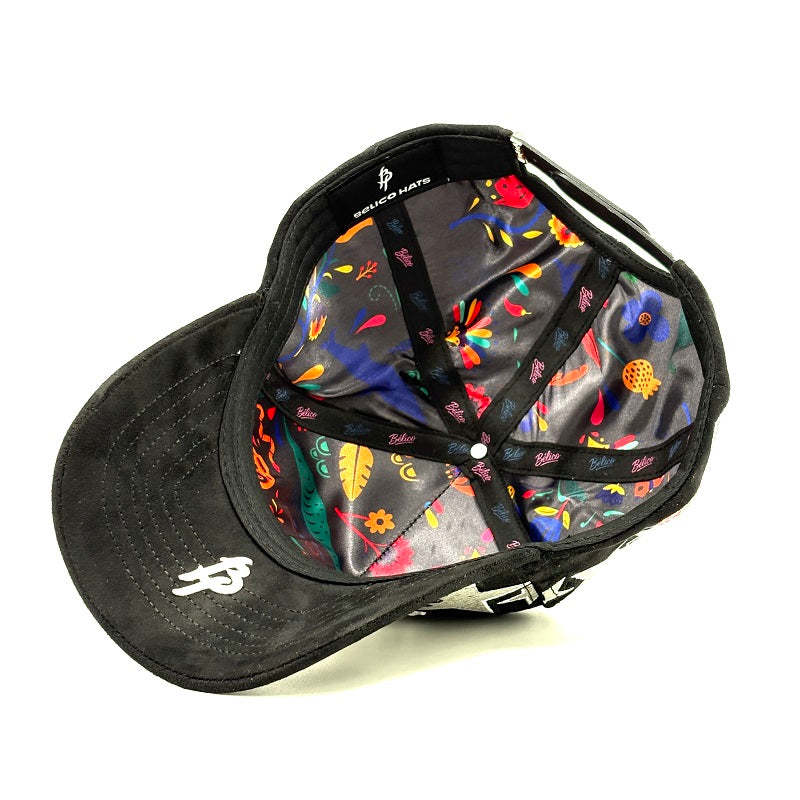 Baseball Hats Streetwear I Love Latinas Black Suede Big Booty Latinas Multi patch Embroidered Y2K Adjustable