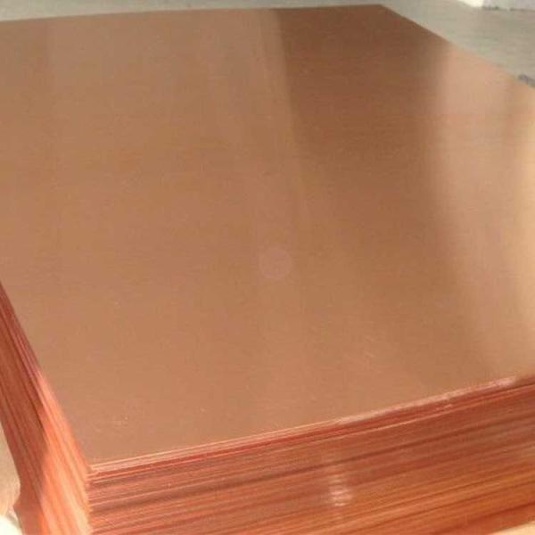 C1100 C10100 Pure Nickel Plated Copper Sheet 18 Gauge Copper Plate