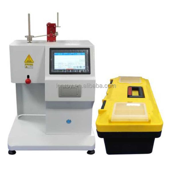 ISO 1133 ASTM D1238 Touched Screen Melt Flow Index Tester Plastic Melt Flow Index Testing Equipment