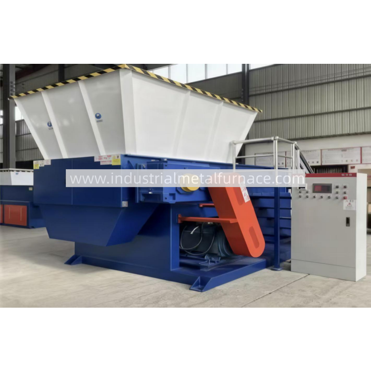 WONDERY Model 1000 Heavy-Duty Single-Shaft Shredder | High-Efficiency Industrial Scrap Aluminum Shredding Machine