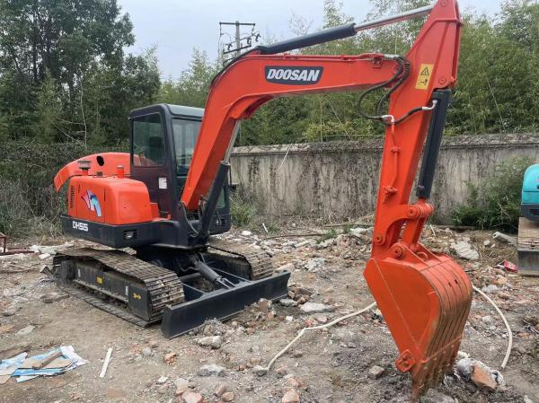 high quality in stock  used doosan dx55/second hand crawler mini excavator doosan dx55 on sale