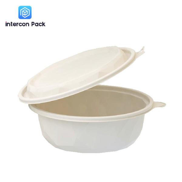 Food Packaging Eco Friendly Disposable Lunch Boxes Degradable Customized Size