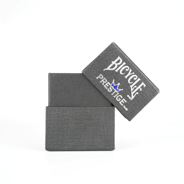 Playing Cards Lid And Base Packaging Box with Custom Hot Foil Silver Stamping Logo