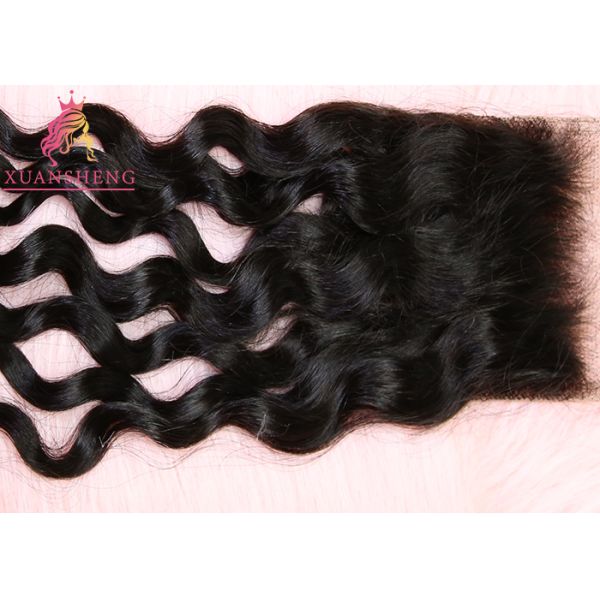 Raw Italian Wave With 4*4 Lace Front Closure 100% Virgin Human Hair