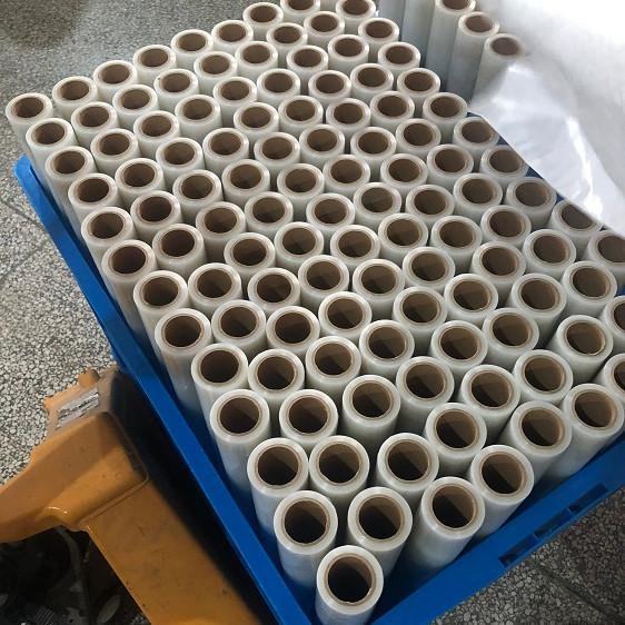 1.5 Inch Tube 24inch * 100ft Temporary Self Adhesive Carpet Protection Film stair carpet protection film
