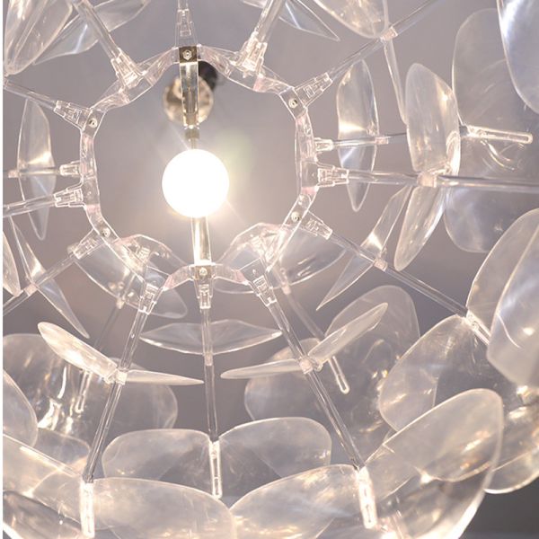 Лампа творческого цветка спальни столовой лампы комнаты прожития лепестка декоративного роскошная