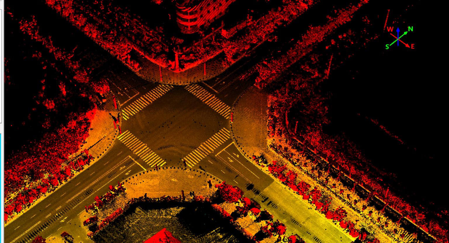 Картографирование дорог Высокоточный мобильный LiDAR Geosun gAirHawk GS-260X