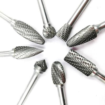 YG8 personalizou o carboneto de tungstênio Burr Bits Metal Removal Carbide esmerila