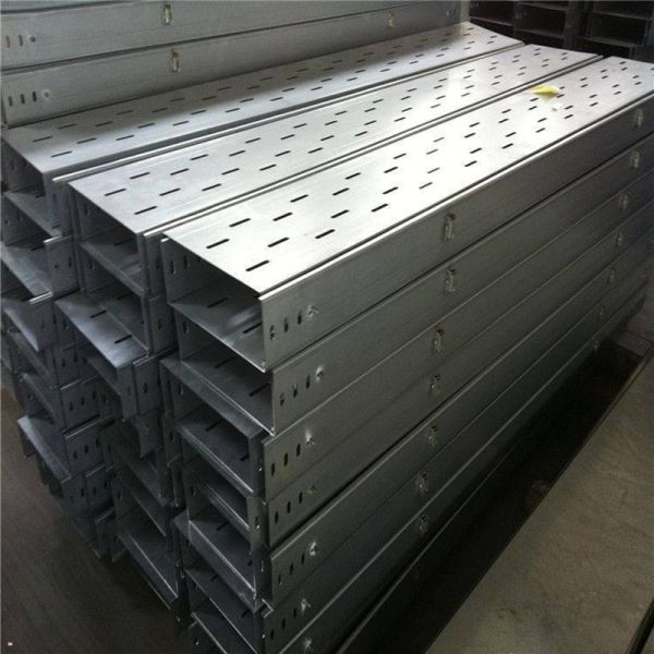 Stainless Steel Perforated Cable Tray Impact Resistant High Durability