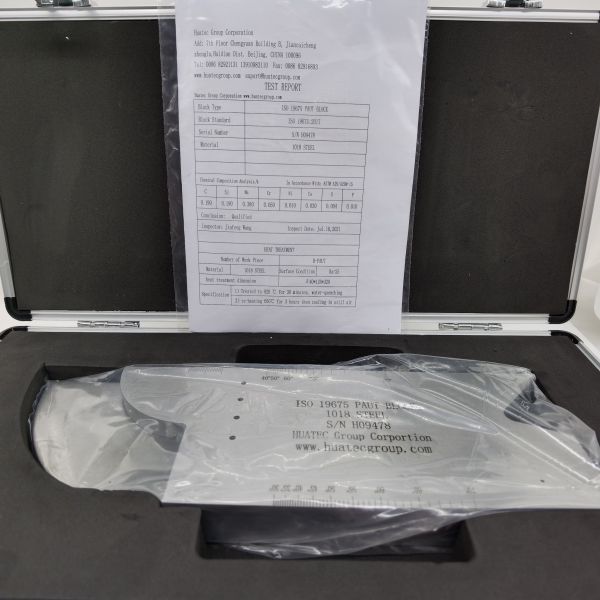 Сталь углерода 1018 блока Iso/тарировки Dis 19675 Paut ультразвуковая