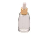 bouteille de lotion en verre de preuve de 100ml 18/415 Rose Gold Dropper Bottle Leakage