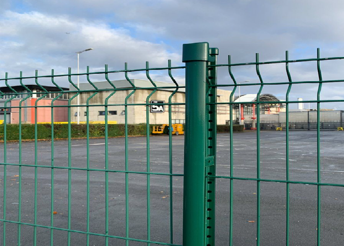 3D Security Fence Welded Mesh Fence Panel Perimeter Anti Climb Fence System