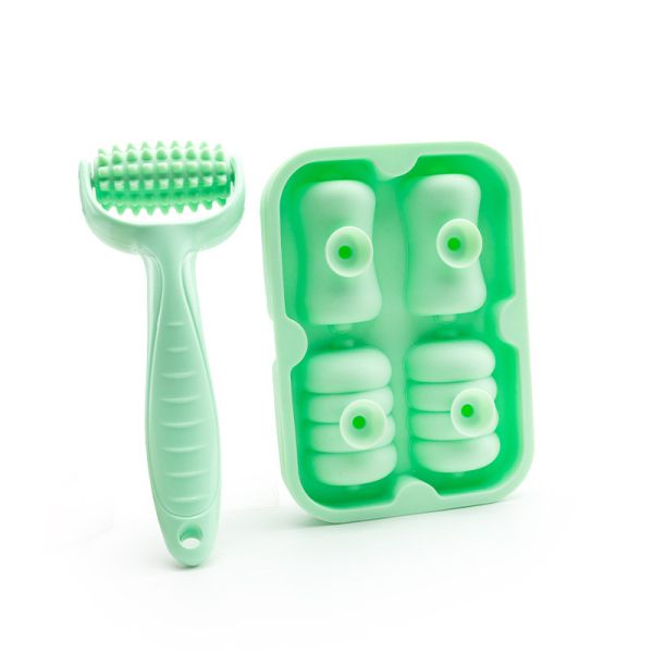 Cryotherapy Ice Roller For Face Eyes Silicone Face Massager Roller Puffiness Migraine Pain Relief And Minor Injury