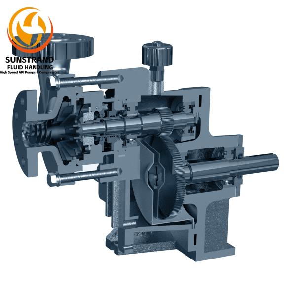 Overhung Sunflo Industrial Pumps SFH-W1 Horizontal High Speed Pump Max Flow 35M3/H