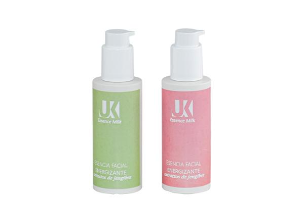 100ml PMU inorganic biodegradable packaging bottle with 0.5cc or 1cc PCR lotion cream pump