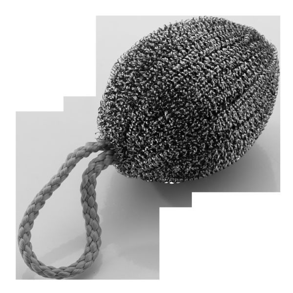 JNKA Packaging Pot Wire Scrubber/scourer/cleaning Ball Cleaning SS 410 Stainless Steel Silver Kitchen Sponge Scrubber