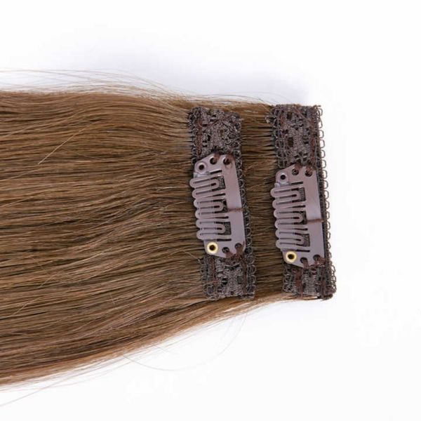 100% Russian Human Remy Hair Clip Ins Bodywave Texture at Virgin Human Hair Extension