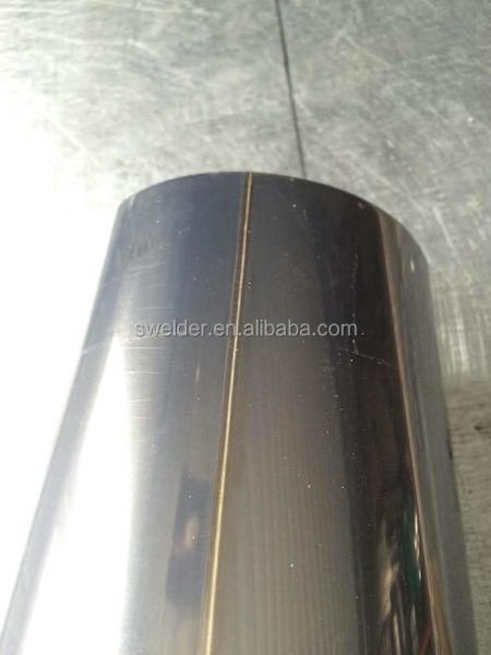 Stainless Steel Longitudinal Seam Welder 380V Straight Weld Seam Machine For Metal Pipeline