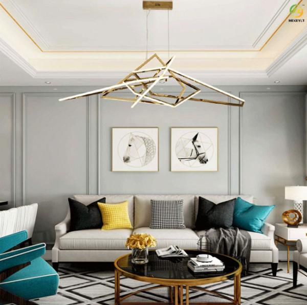 Lumière pendante à la mode moderne titanique 85V - 265V du miroir LED