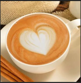 Máquina de venda de café com leite fresco