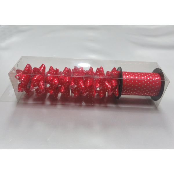 2” Diameter Present wrapping ribbon and 8 bows for Fruit basket and Cake box