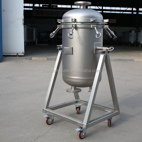 Titanium Chemical Filter for Electroplating Process Large Flow and High Precision Stainless Steel Titanium Rod Filter