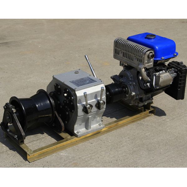Electric Diesel Gasoline Cable Wire Rope Pulling Winch For Construction Or High Pressure Rope