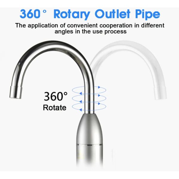 304 Stainless Instant Heating Water Faucet CE Kitchen Tap Water Heater 3KW