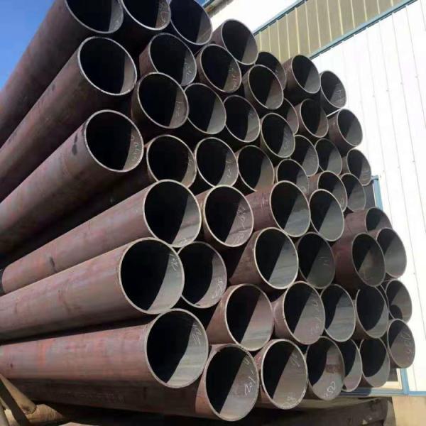 MS Seamless e tubulação de aço sem emenda do ferro preto soldado da tubulação de aço carbono/tubo ASTM A53/A106 GR.B SCH 40