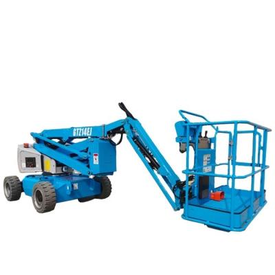 14m 16m 18m Articulating Electric Boom Lifts with Overall Dimensions 8.27*2.38*2.3m