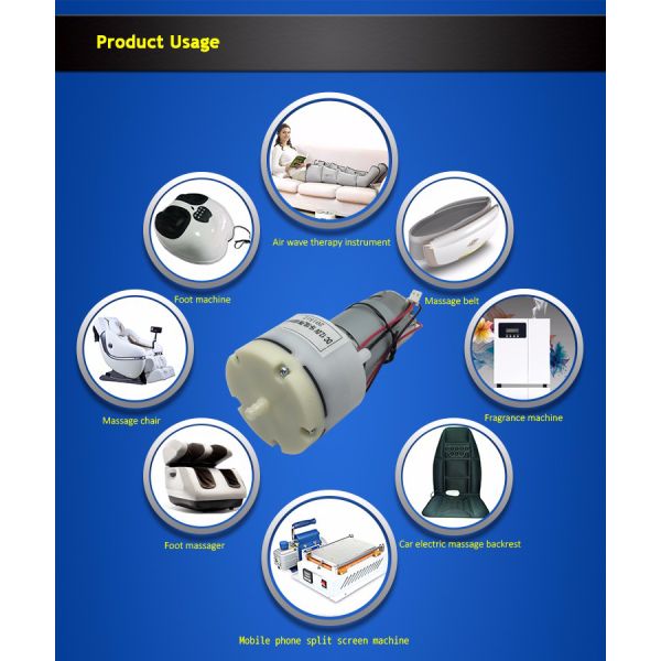 24V 12v dc Brushless Motor Micro Small Mattress Portable Motor Diaphragm high pressure electric mini air pump