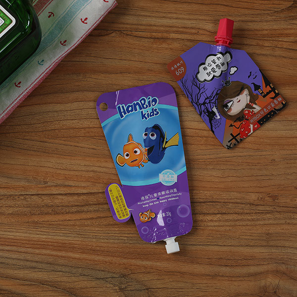 Мешок Spout туши поливы губы упаковывая розовый косметический мешок