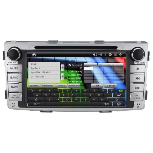 Ouchuangbo Toyota Hilux multimedia player with gps navigation bluetooth iPod RDS mp3 OCB-8621