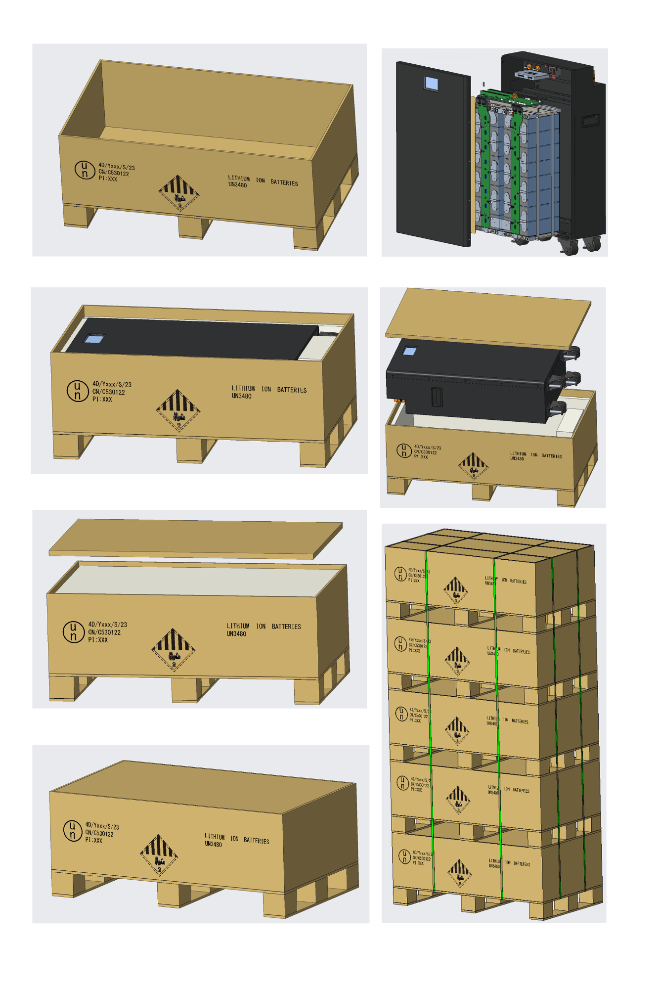 AcFree Home Energy Storage Batteries 48V 314Ah EVE Cells Pace BMS LFP Wall Mounted Solar Battery