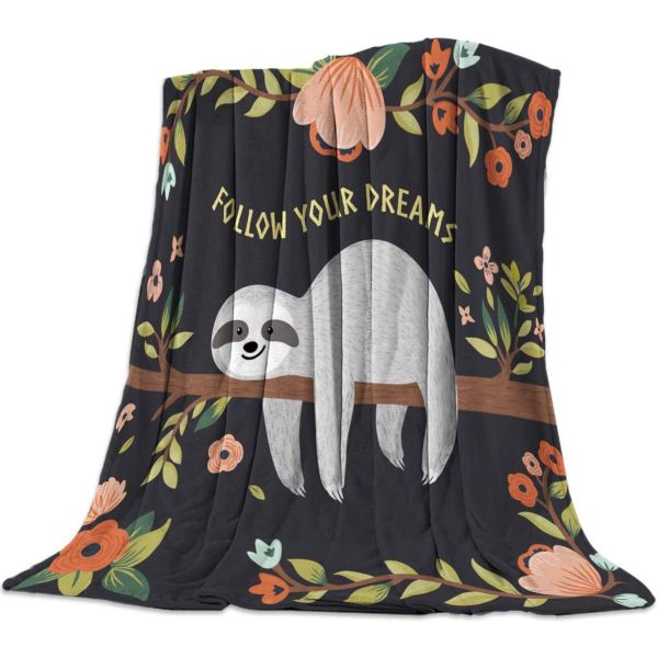 Lightweight 300gsm Plush Printed Flannel Blanket For Hospital