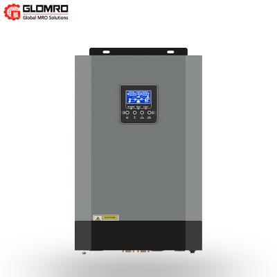 inversor híbrido solar de 5kw 8kw 10kw com a montagem da terra do gerador