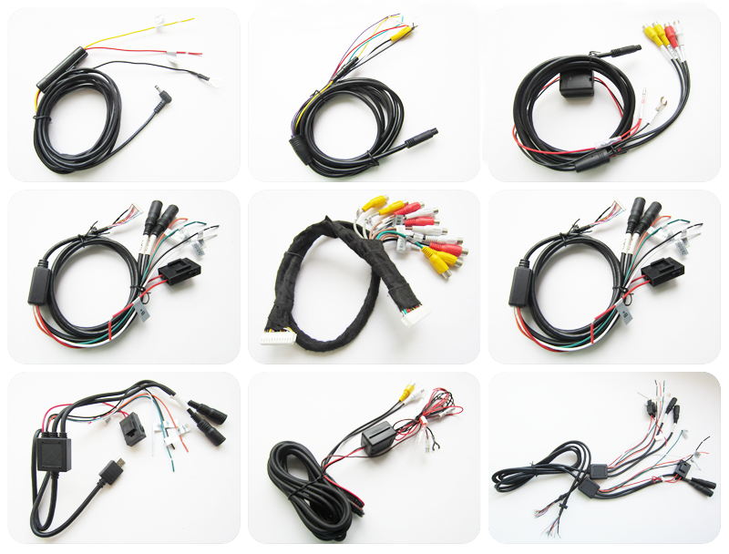 Molex Sim Black PVC Industrial Wiring Harness Jst 26AWG 5C 4mm OD