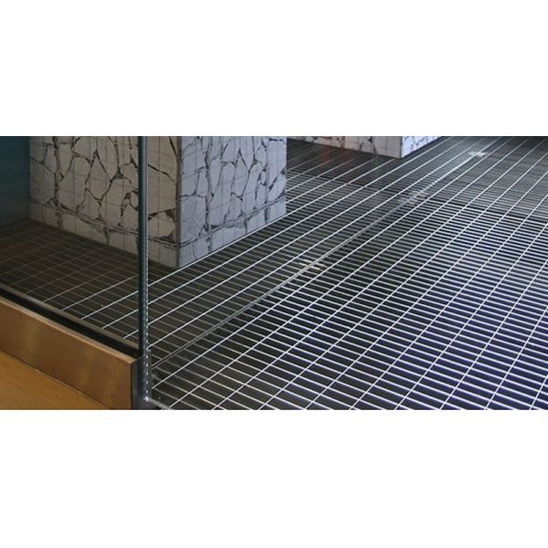 15-W-4 Stainless Steel Grating Flat Bar Pressure Welding ISO9001 Certification