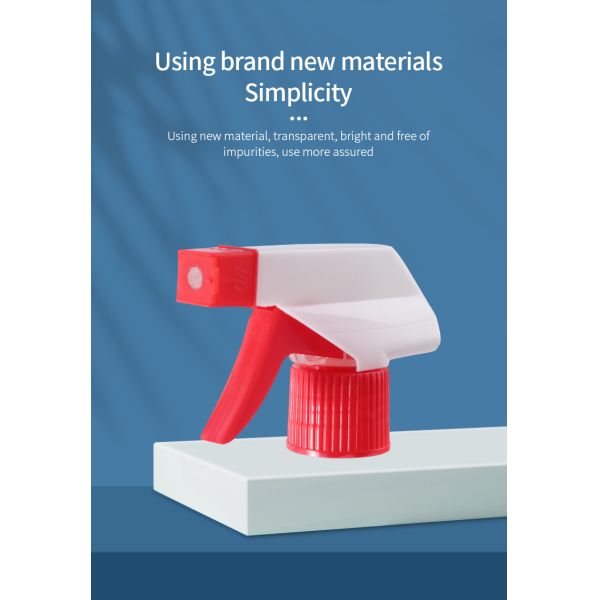 Custom Order Accepted 28mm Plastic Standard Trigger Sprayer for Water Cleaning Bottle