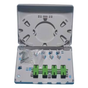 FTTH FTTB FTTX Rede 86mm Mini Invisível Terminal Interior Parede Face Plate