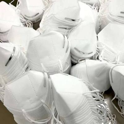 Máscara KN95 médica dobrável padrão de FDA do CE da máscara protetora da poeira de 4 dobras anti