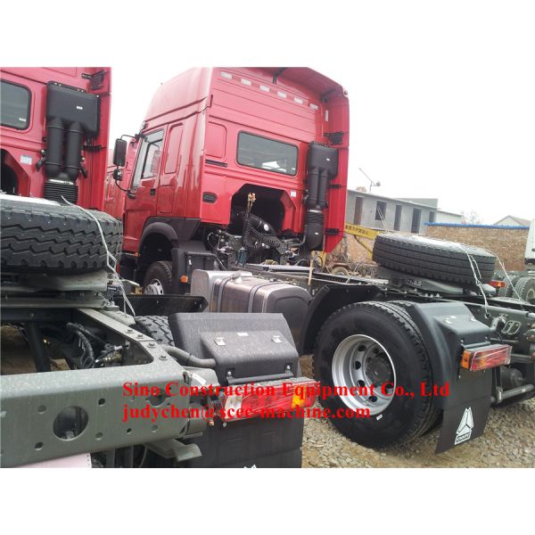 Трейлер Уилера тележки ЗЗ4257В3247Н1Б 10 трактора Синотрук Хово сверхмощный