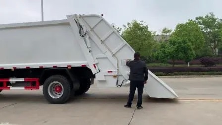 4X2 12000liters Refuse Collector Truck Compressed Garbage Compactor Truck