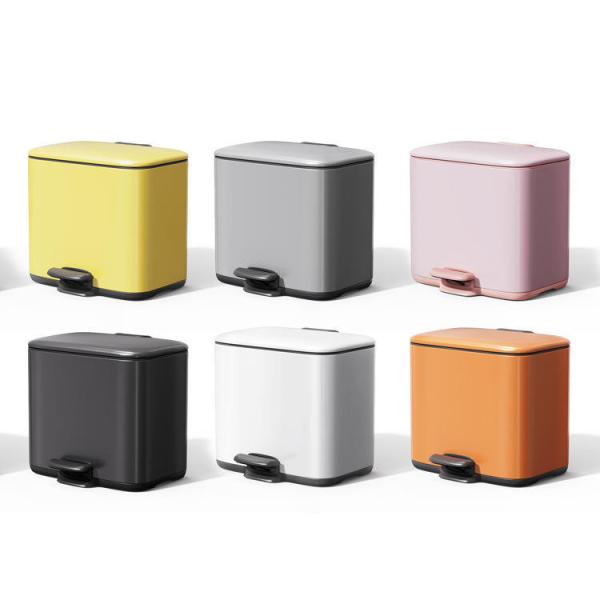 2 Division 3L*2 Capacity Stainless Steel Recycle Bin for Stylish Waste Management