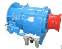QJP Series Hydraulic Motor Air Capstan Winch 80ml/rev 20 ft/min