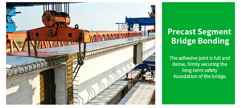 High Bonding Strength AB Component Epoxy Precast Segment Splicing Adhesive Epoxy Resin Adhesive for Highway Bridge Construction