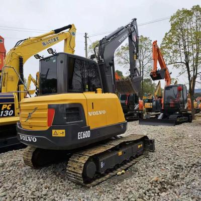 Excavadora mini-hidráulica Ec60d de 6 toneladas