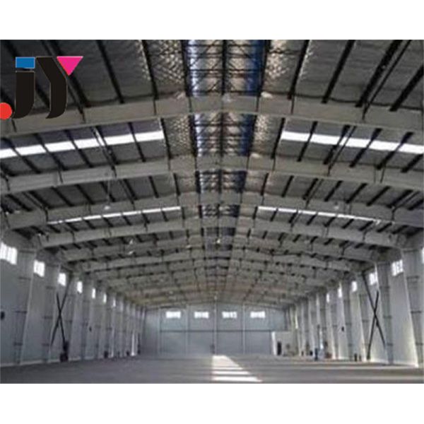 50 Years Life Span Prefab House Steel Frame Shop Buildings for Hot-Rolled Steel Forming