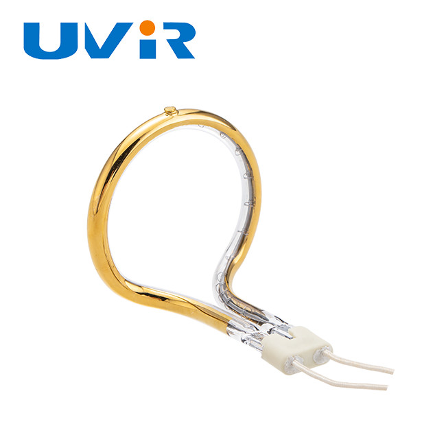 Золотопокрытая кварцевая инфракрасная лампа 220В 1000Вт