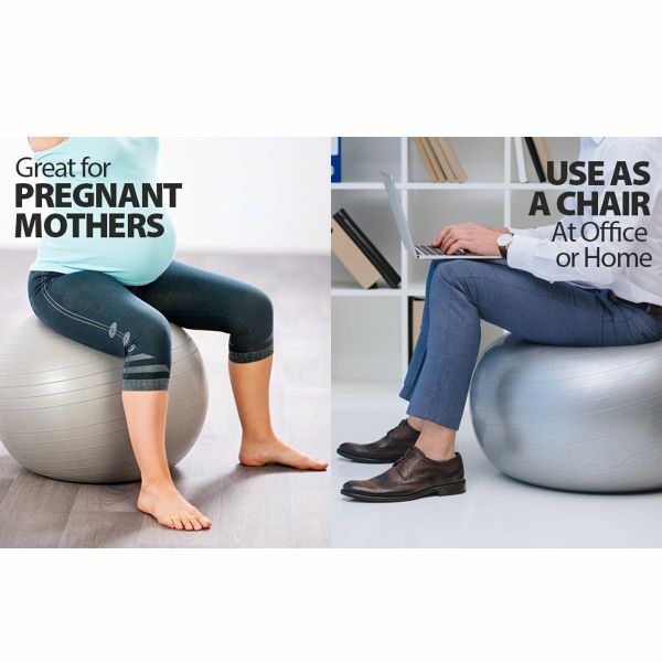 Wholesales Factory Hot Sales Soft Exercise Ball Stabilizes abs core Yoga ball